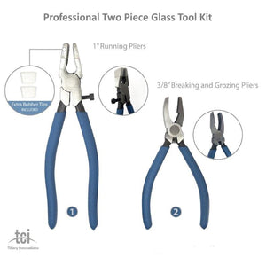 Professional Two Piece Glass and Mosaic Tool Kit – Tillery Creative  Innovations